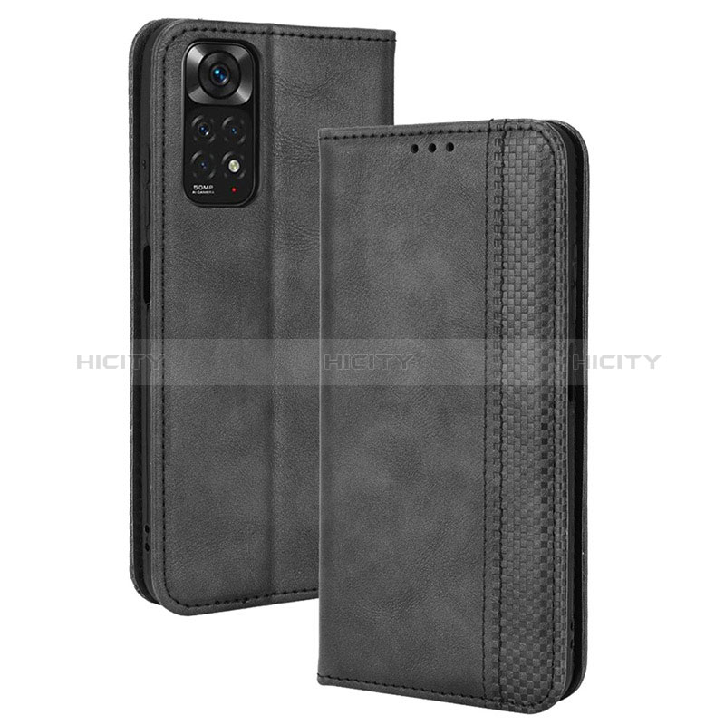 Coque Portefeuille Livre Cuir Etui Clapet BY4 pour Xiaomi Redmi Note 11 4G (2022) Plus