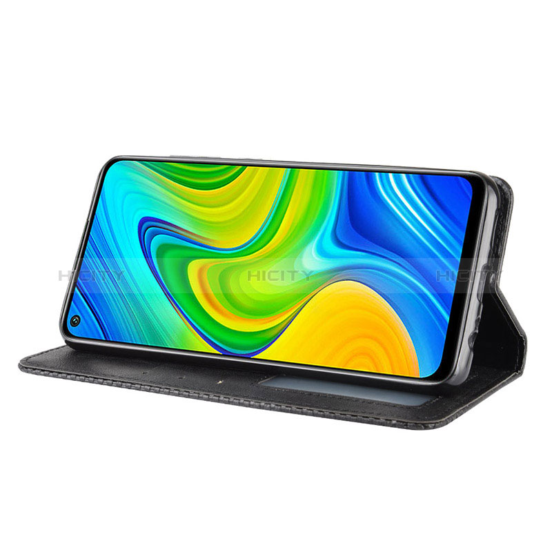 Coque Portefeuille Livre Cuir Etui Clapet BY4 pour Xiaomi Redmi Note 9 Plus