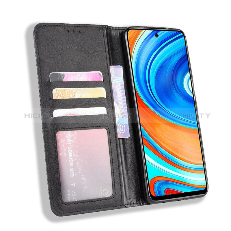 Coque Portefeuille Livre Cuir Etui Clapet BY4 pour Xiaomi Redmi Note 9 Pro Max Plus