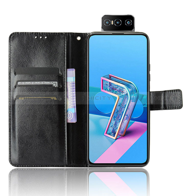 Coque Portefeuille Livre Cuir Etui Clapet BY5 pour Asus Zenfone 7 Pro ZS671KS Plus