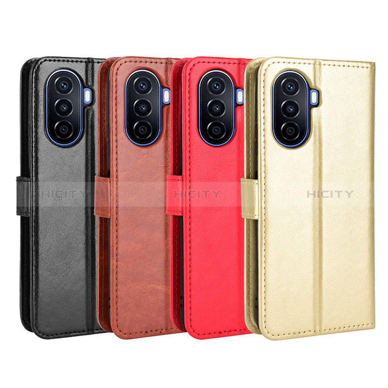 Coque Portefeuille Livre Cuir Etui Clapet BY5 pour Huawei Enjoy 50 Plus