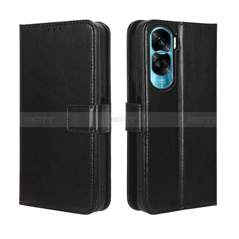 Coque Portefeuille Livre Cuir Etui Clapet BY5 pour Huawei Honor 90 Lite 5G Noir Plus