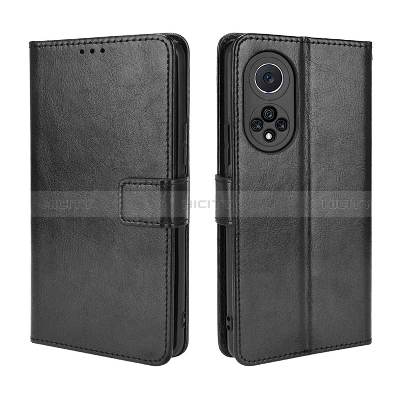 Coque Portefeuille Livre Cuir Etui Clapet BY5 pour Huawei Nova 9 Pro Noir Plus