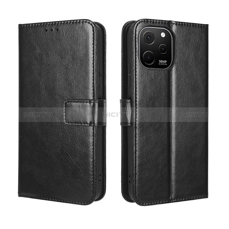 Coque Portefeuille Livre Cuir Etui Clapet BY5 pour Huawei Nova Y61 Plus