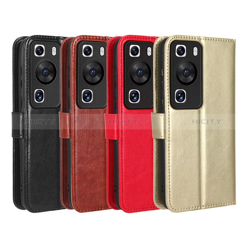 Coque Portefeuille Livre Cuir Etui Clapet BY5 pour Huawei P60 Plus