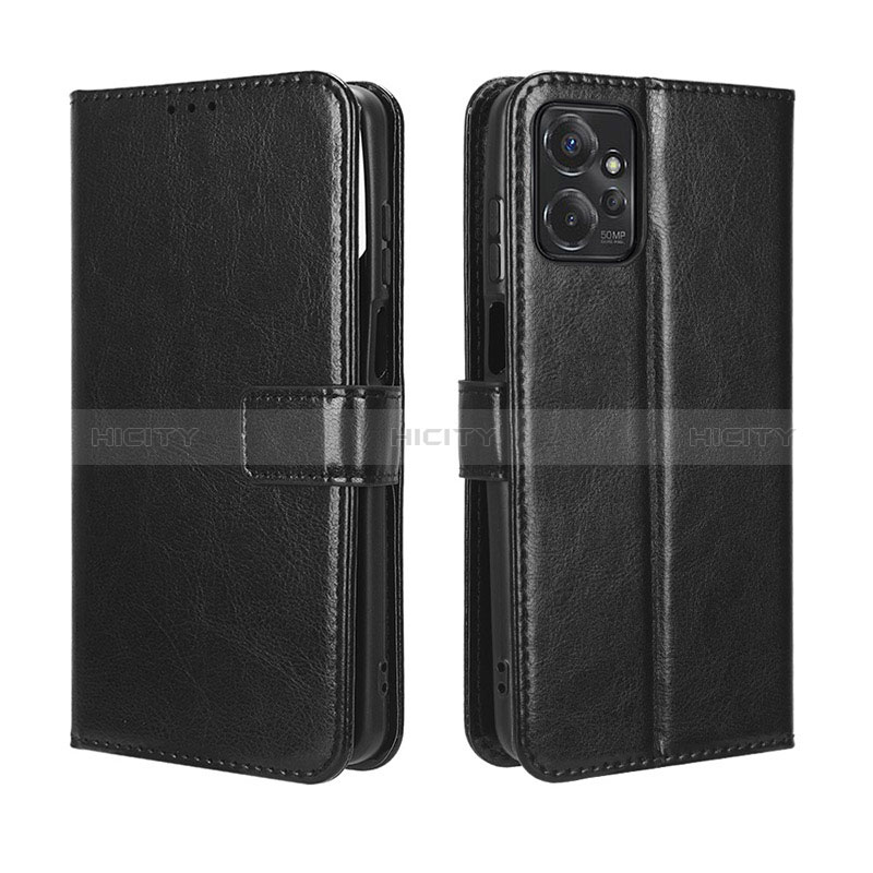 Coque Portefeuille Livre Cuir Etui Clapet BY5 pour Motorola Moto G Power 5G (2023) Noir Plus