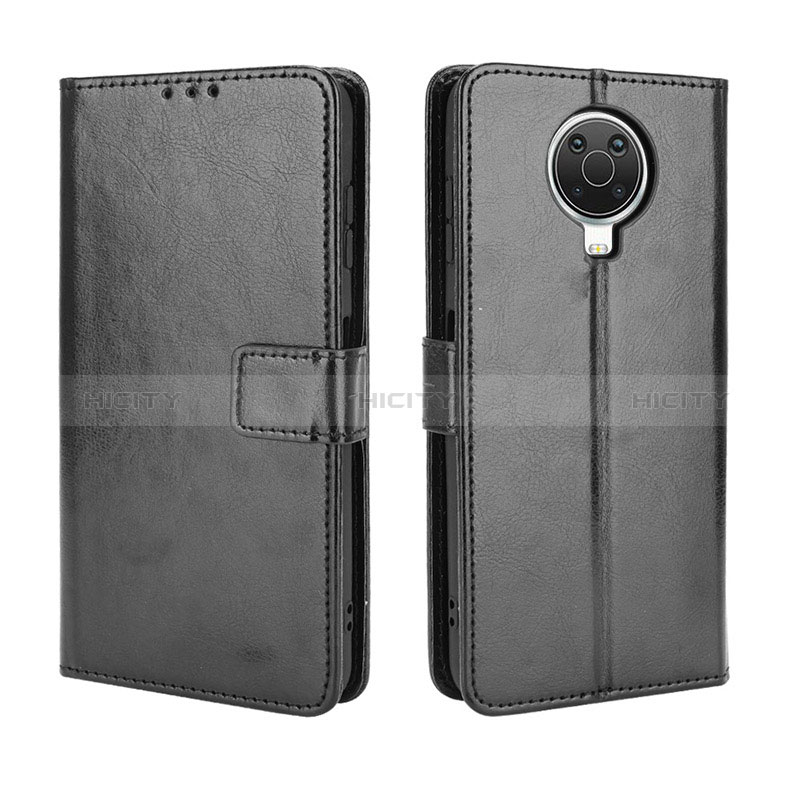 Coque Portefeuille Livre Cuir Etui Clapet BY5 pour Nokia 6.3 Noir Plus