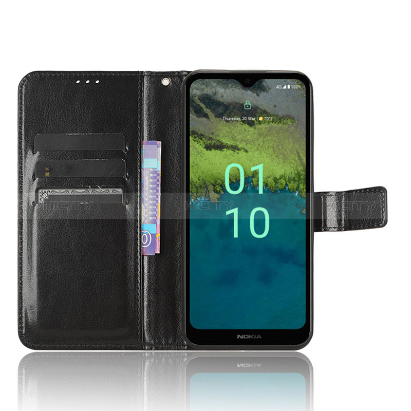 Coque Portefeuille Livre Cuir Etui Clapet BY5 pour Nokia C110 Plus