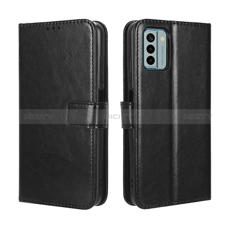 Coque Portefeuille Livre Cuir Etui Clapet BY5 pour Nokia G22 Noir Plus