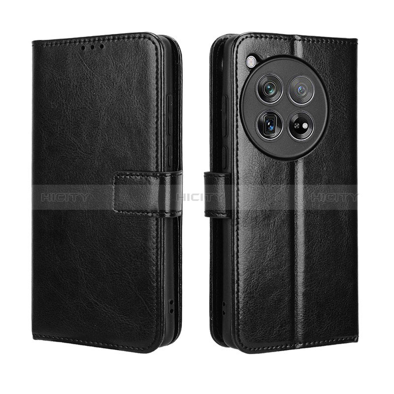 Coque Portefeuille Livre Cuir Etui Clapet BY5 pour OnePlus 12 5G Plus