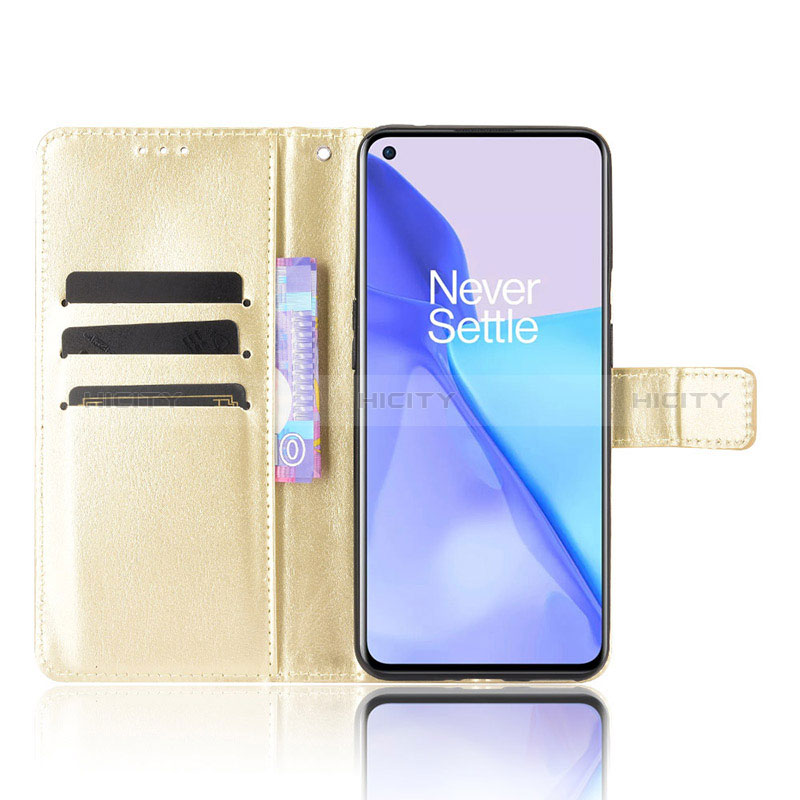 Coque Portefeuille Livre Cuir Etui Clapet BY5 pour OnePlus 9 5G Plus