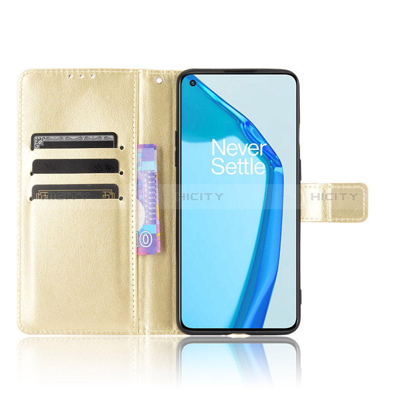 Coque Portefeuille Livre Cuir Etui Clapet BY5 pour OnePlus 9R 5G Plus