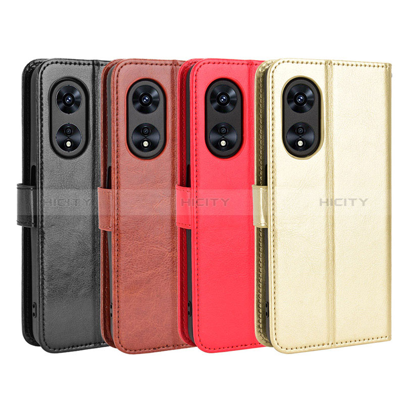 Coque Portefeuille Livre Cuir Etui Clapet BY5 pour Oppo A1 5G Plus