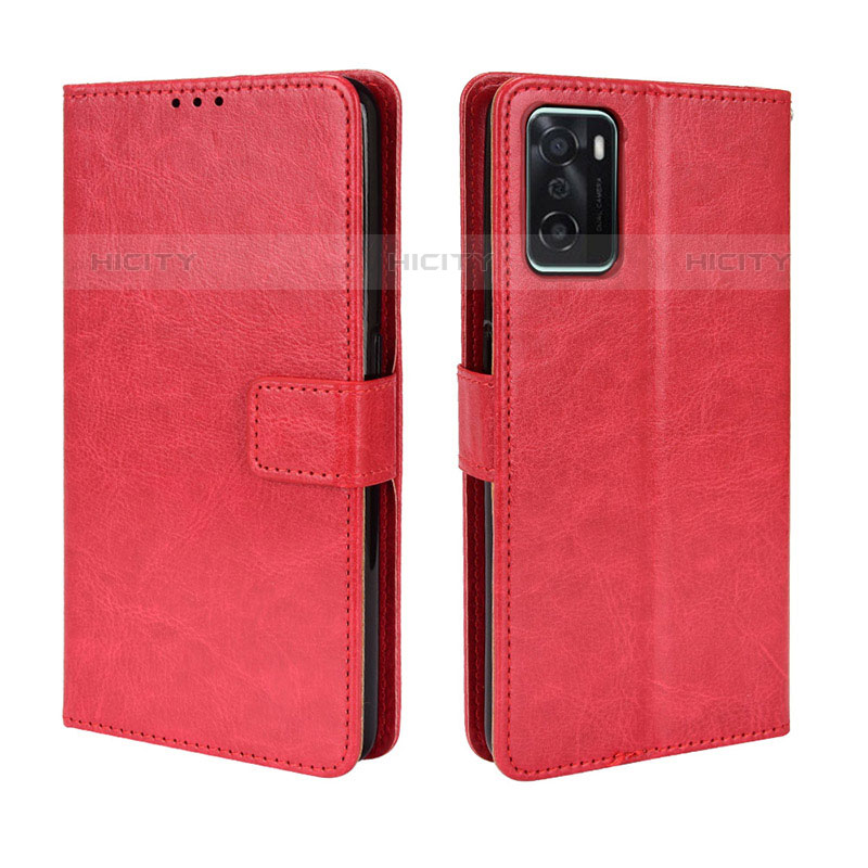 Coque Portefeuille Livre Cuir Etui Clapet BY5 pour Oppo A55S 5G Plus