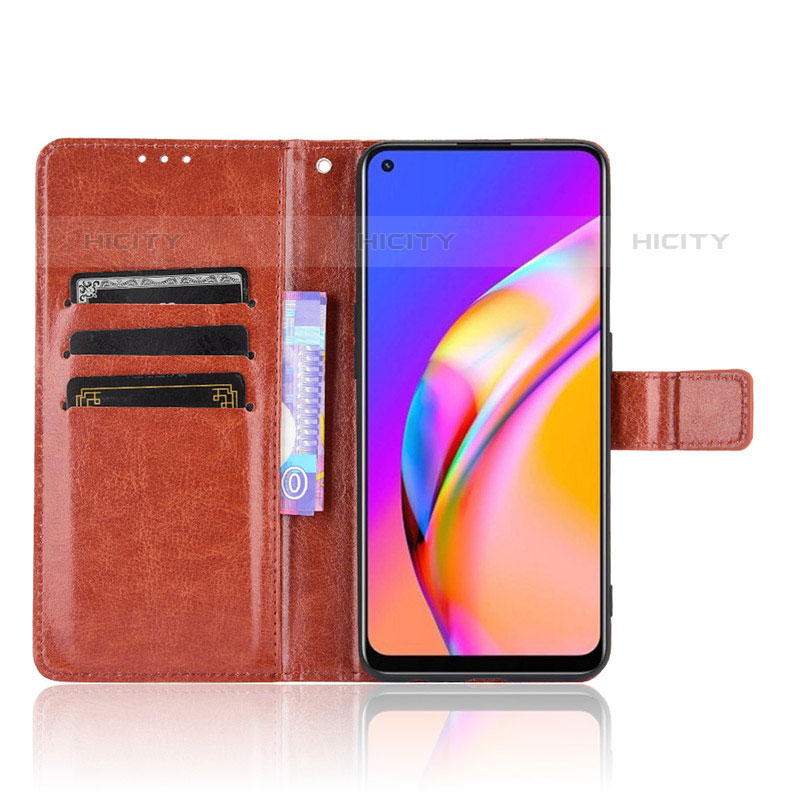 Coque Portefeuille Livre Cuir Etui Clapet BY5 pour Oppo A94 4G Plus