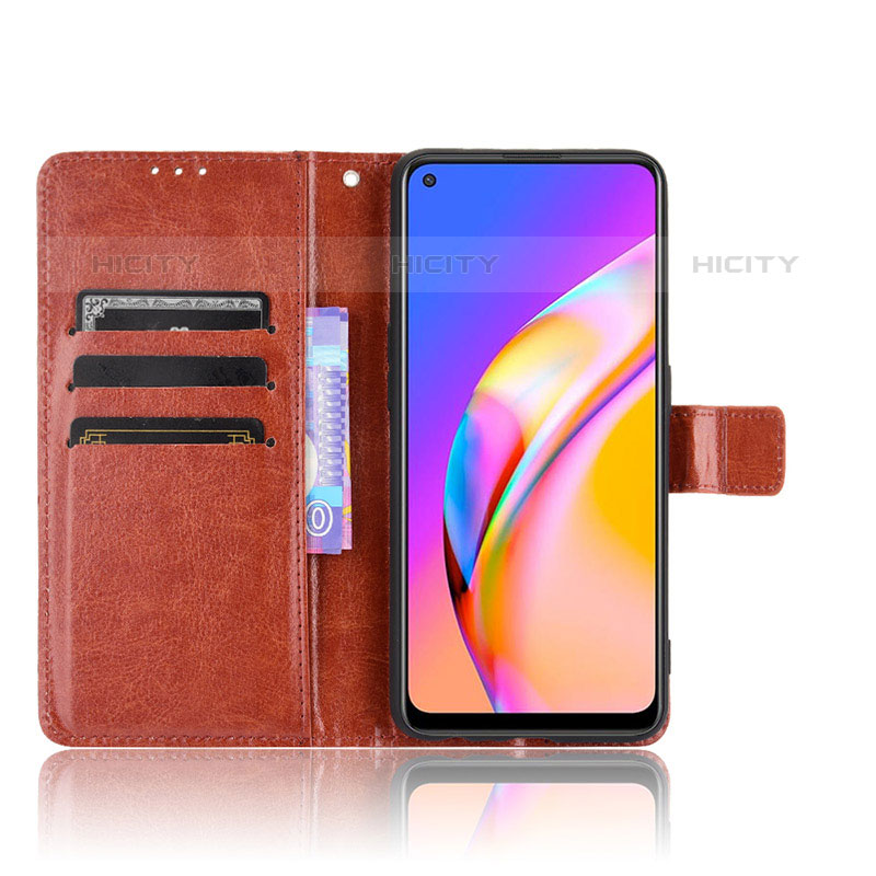 Coque Portefeuille Livre Cuir Etui Clapet BY5 pour Oppo A94 5G Plus