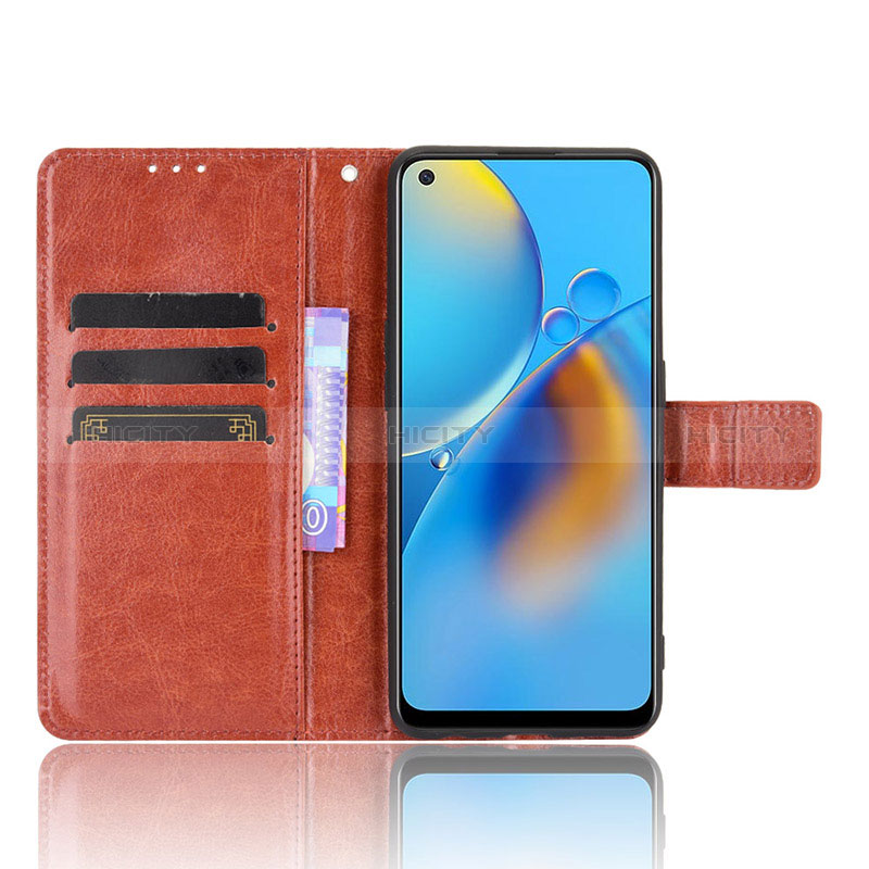 Coque Portefeuille Livre Cuir Etui Clapet BY5 pour Oppo A95 4G Plus