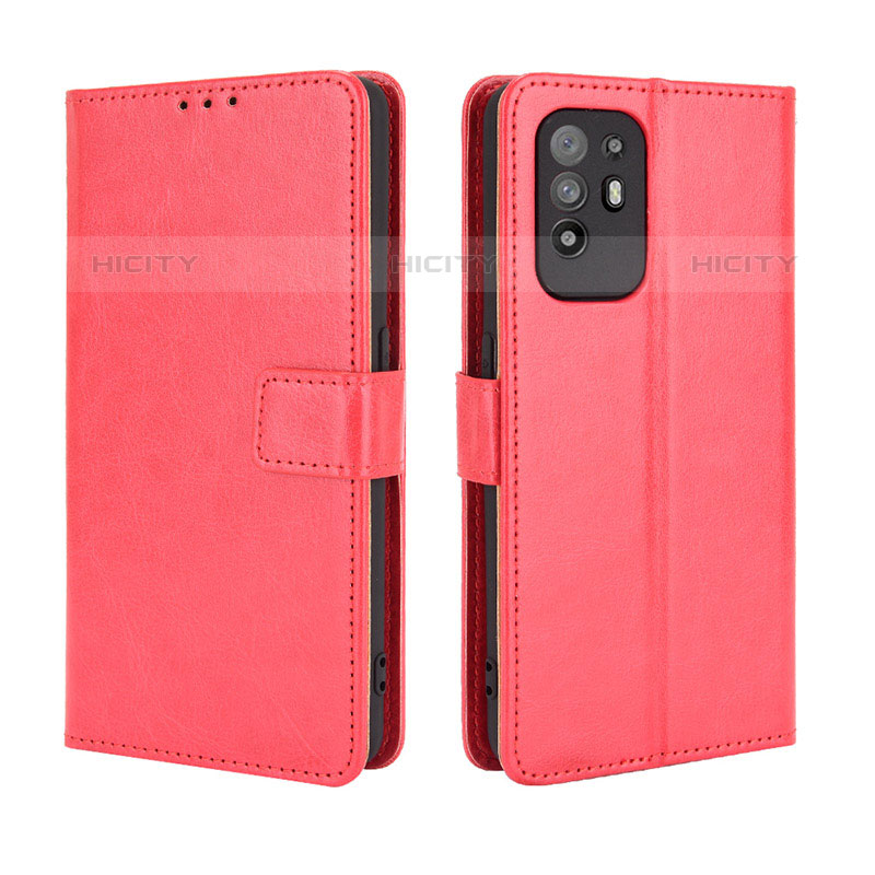 Coque Portefeuille Livre Cuir Etui Clapet BY5 pour Oppo A95 5G Plus