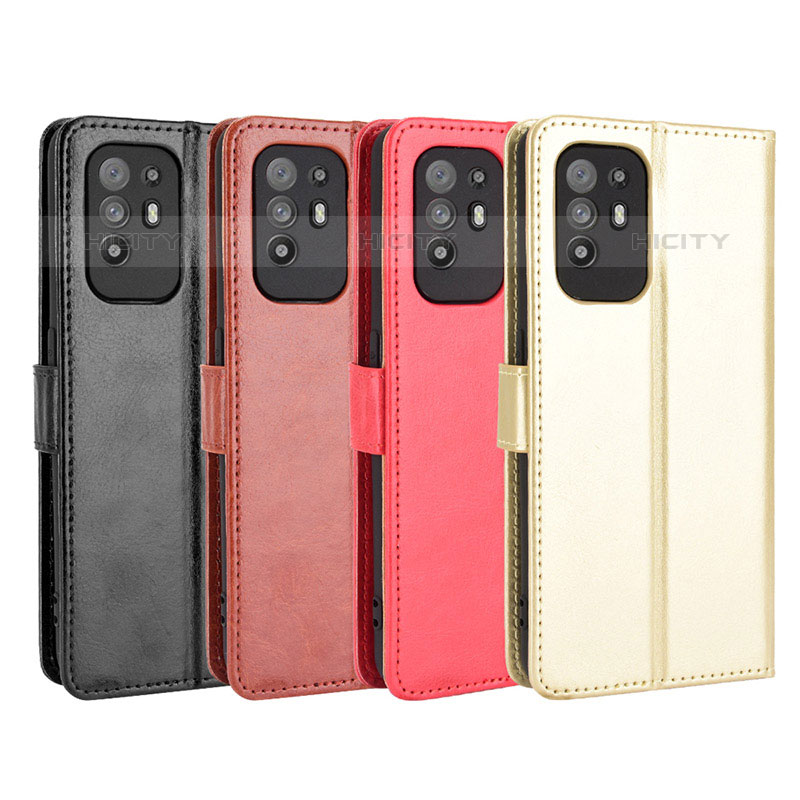 Coque Portefeuille Livre Cuir Etui Clapet BY5 pour Oppo F19 Pro+ Plus 5G Plus