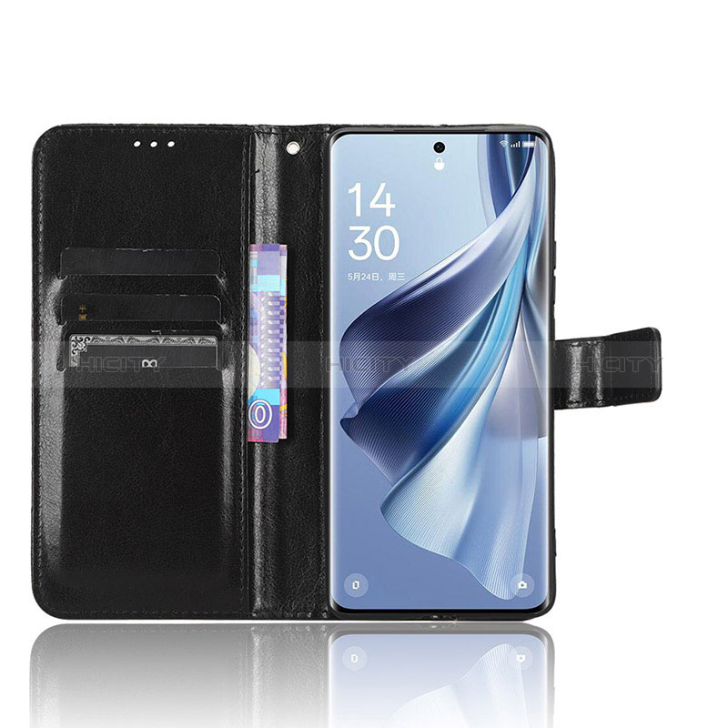 Coque Portefeuille Livre Cuir Etui Clapet BY5 pour Oppo Reno10 Pro+ Plus 5G Plus