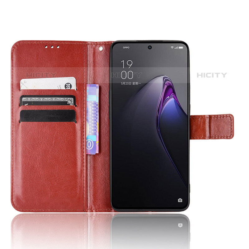 Coque Portefeuille Livre Cuir Etui Clapet BY5 pour Oppo Reno8 Pro 5G Plus