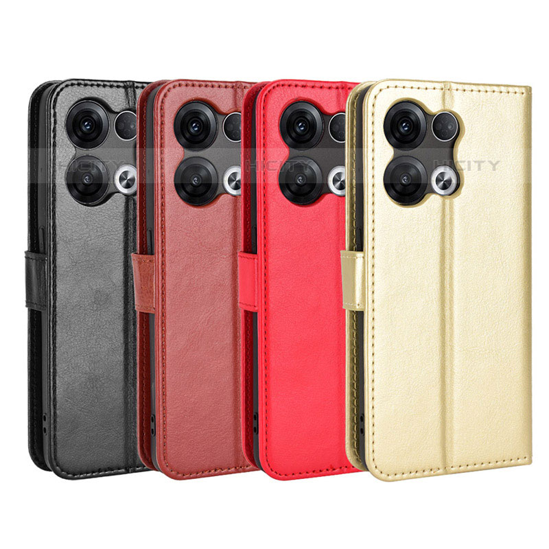 Coque Portefeuille Livre Cuir Etui Clapet BY5 pour Oppo Reno9 5G Plus