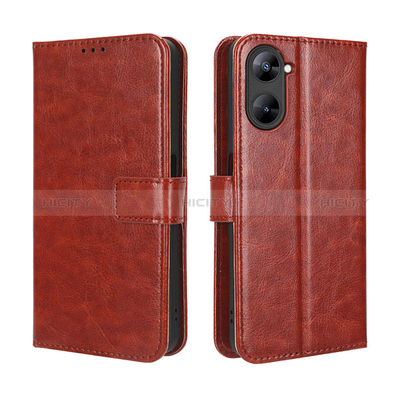 Coque Portefeuille Livre Cuir Etui Clapet BY5 pour Realme 10S 5G Plus