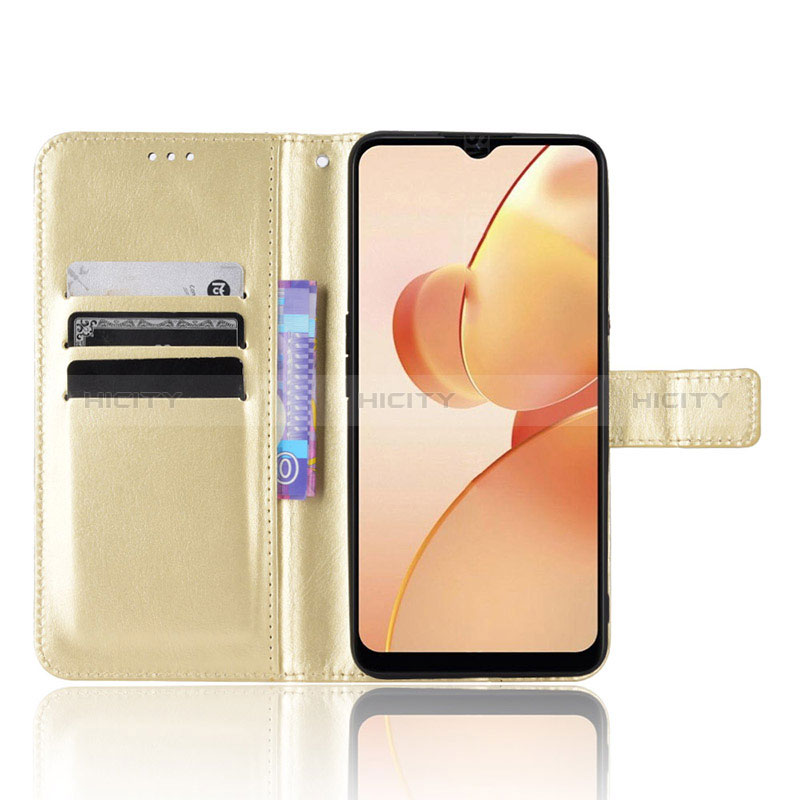 Coque Portefeuille Livre Cuir Etui Clapet BY5 pour Realme C31 Plus