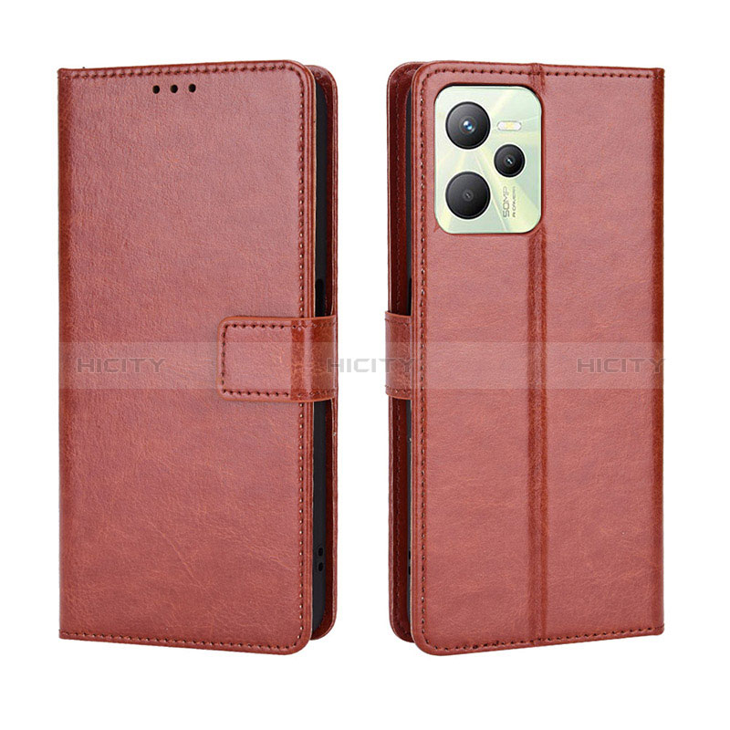 Coque Portefeuille Livre Cuir Etui Clapet BY5 pour Realme C35 Plus