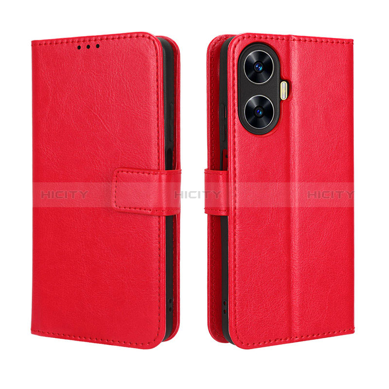 Coque Portefeuille Livre Cuir Etui Clapet BY5 pour Realme C55 Plus