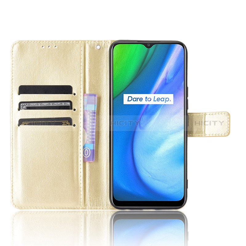 Coque Portefeuille Livre Cuir Etui Clapet BY5 pour Realme Q2i 5G Plus