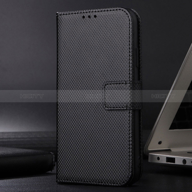 Coque Portefeuille Livre Cuir Etui Clapet BY5 pour Samsung Galaxy A23e 5G Noir Plus