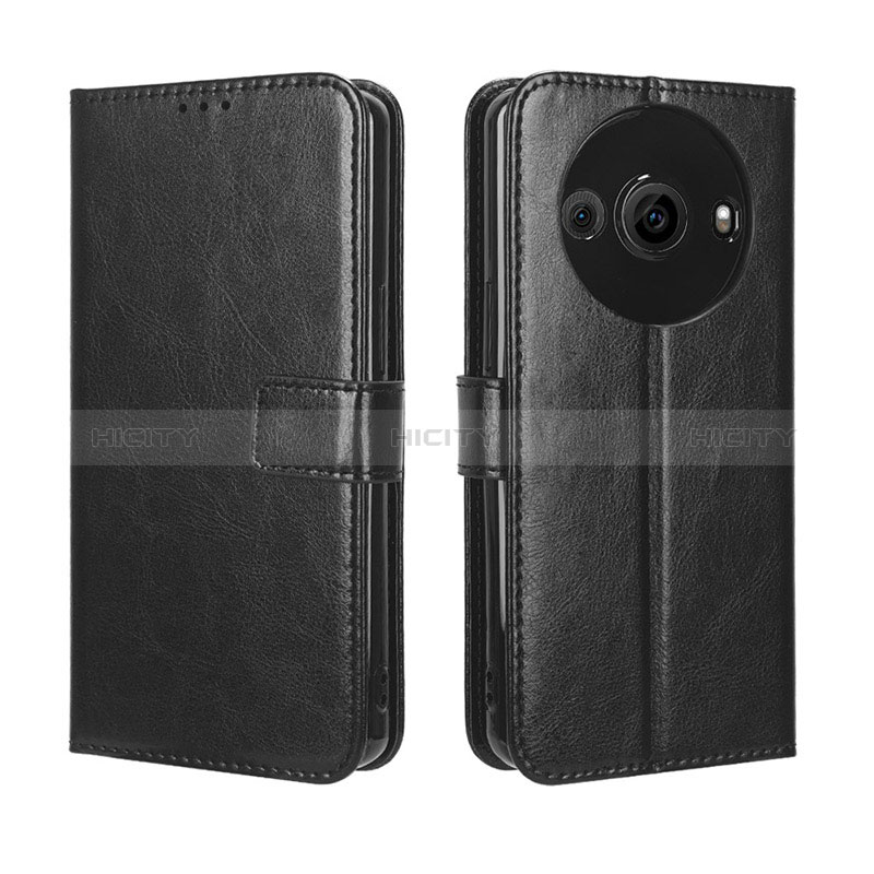 Coque Portefeuille Livre Cuir Etui Clapet BY5 pour Sharp Aquos R8 Pro Plus