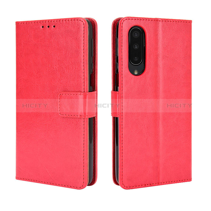 Coque Portefeuille Livre Cuir Etui Clapet BY5 pour Sharp Aquos Zero5G basic Rouge Plus