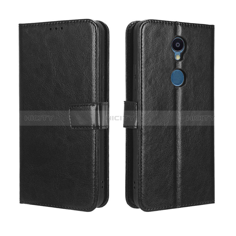 Coque Portefeuille Livre Cuir Etui Clapet BY5 pour Sharp Rouvo V Noir Plus