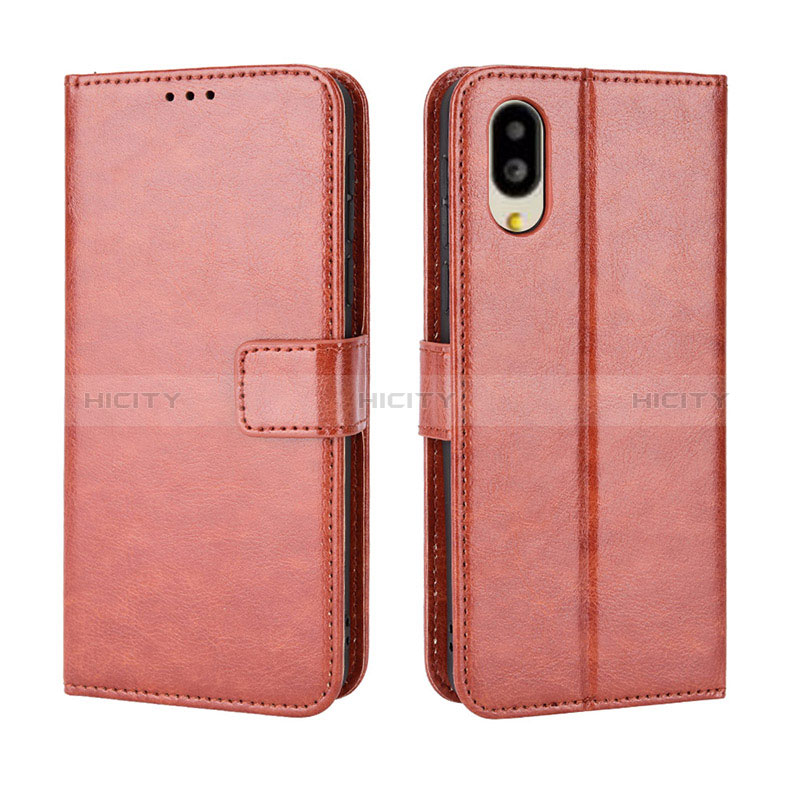 Coque Portefeuille Livre Cuir Etui Clapet BY5 pour Sharp Simple Sumaho 6 Plus