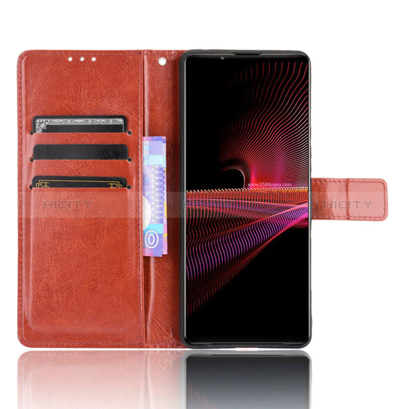 Coque Portefeuille Livre Cuir Etui Clapet BY5 pour Sony Xperia 1 III Plus