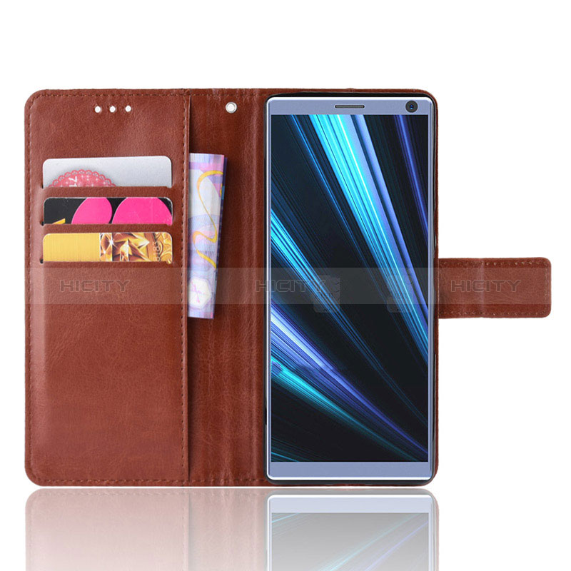 Coque Portefeuille Livre Cuir Etui Clapet BY5 pour Sony Xperia 10 Plus