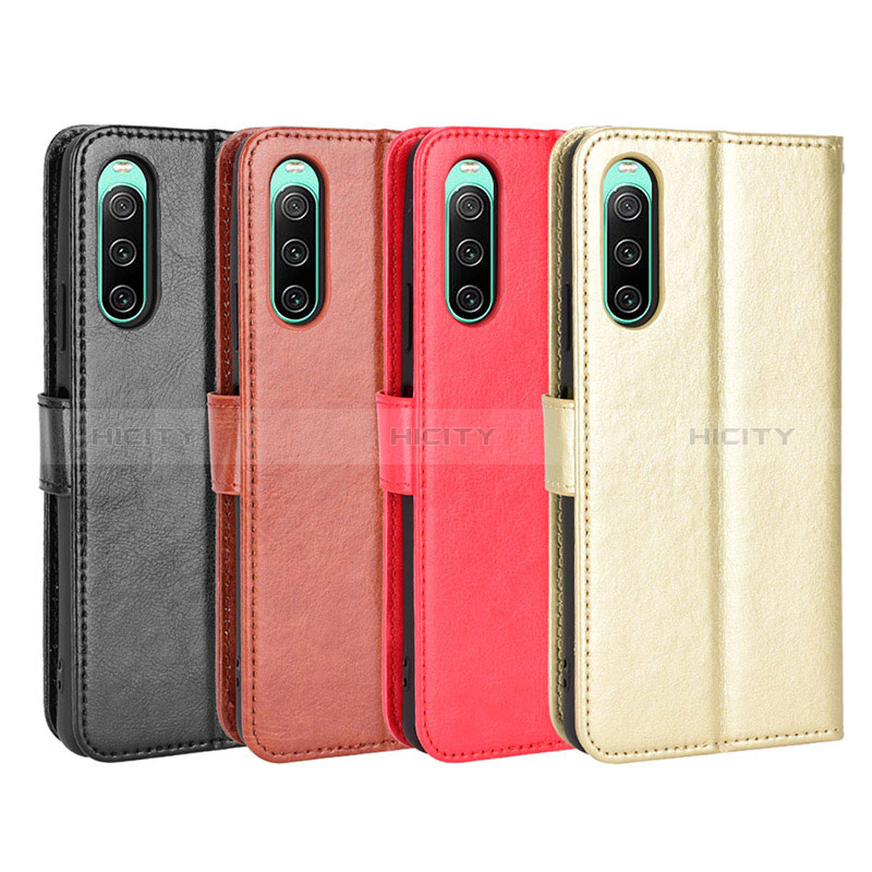 Coque Portefeuille Livre Cuir Etui Clapet BY5 pour Sony Xperia 10 V Plus