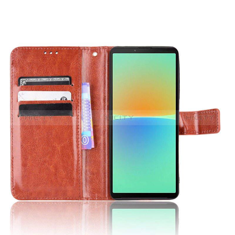 Coque Portefeuille Livre Cuir Etui Clapet BY5 pour Sony Xperia 10 V Plus