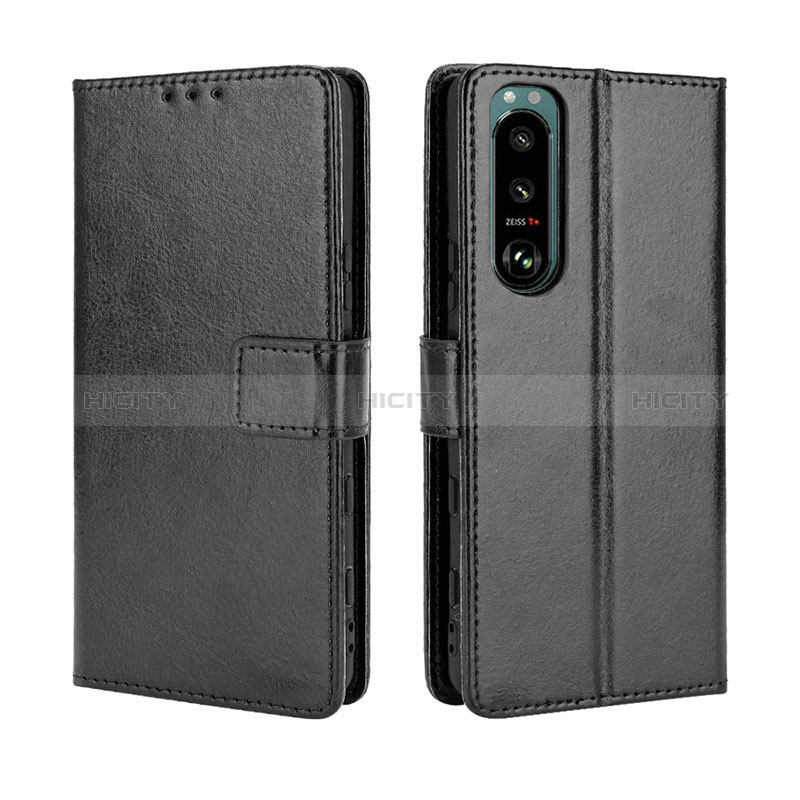 Coque Portefeuille Livre Cuir Etui Clapet BY5 pour Sony Xperia 5 III Plus