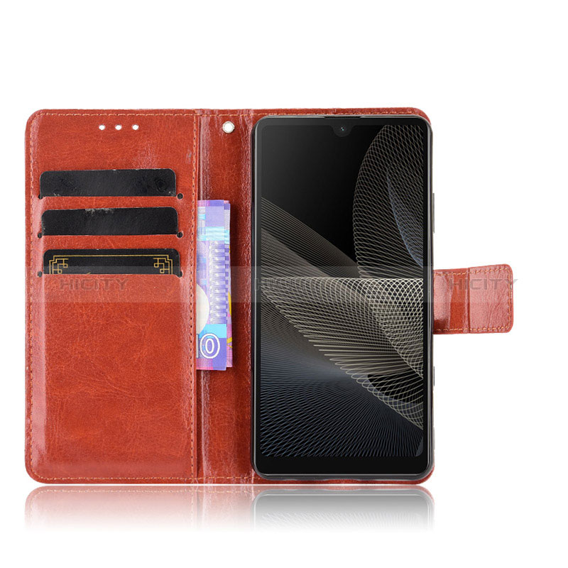 Coque Portefeuille Livre Cuir Etui Clapet BY5 pour Sony Xperia Ace II Plus