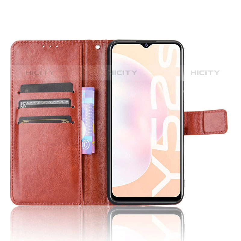 Coque Portefeuille Livre Cuir Etui Clapet BY5 pour Vivo iQOO U3 5G Plus