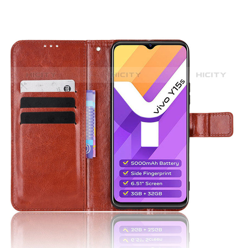 Coque Portefeuille Livre Cuir Etui Clapet BY5 pour Vivo iQOO U5x Plus