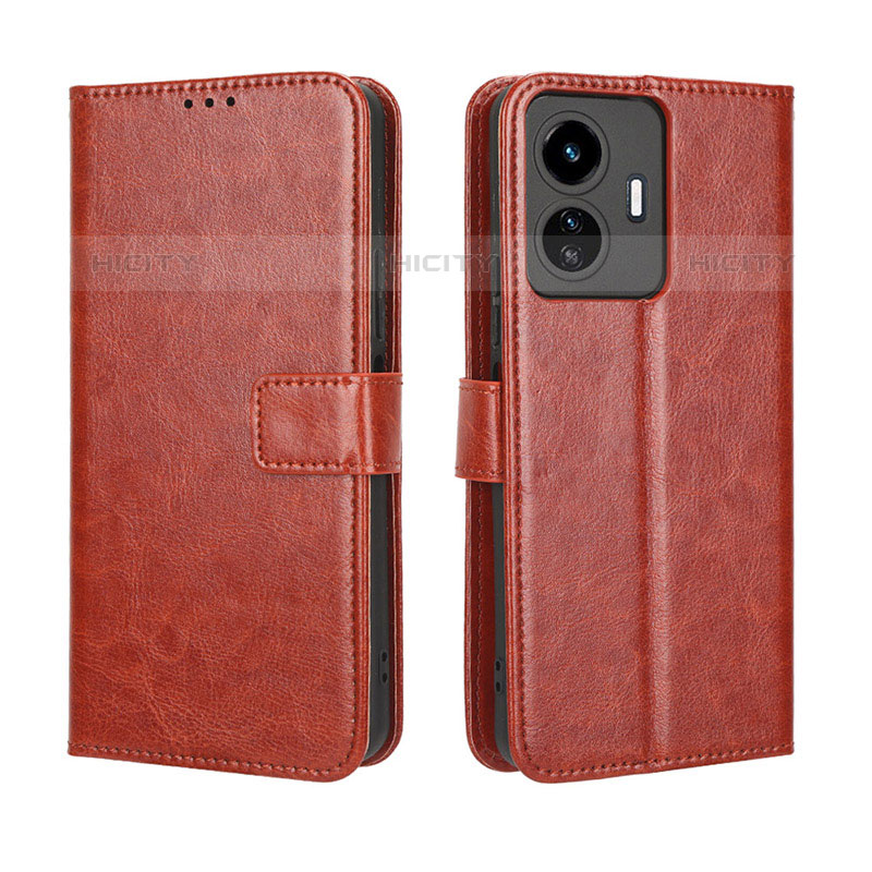 Coque Portefeuille Livre Cuir Etui Clapet BY5 pour Vivo iQOO Z6 Lite 5G Plus