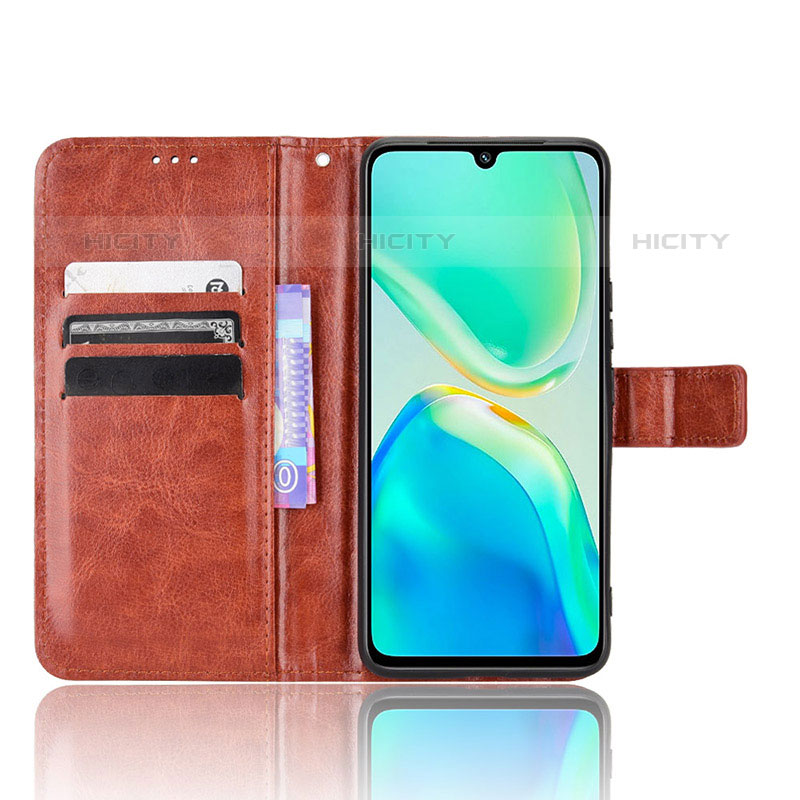 Coque Portefeuille Livre Cuir Etui Clapet BY5 pour Vivo T1 Pro 5G Plus