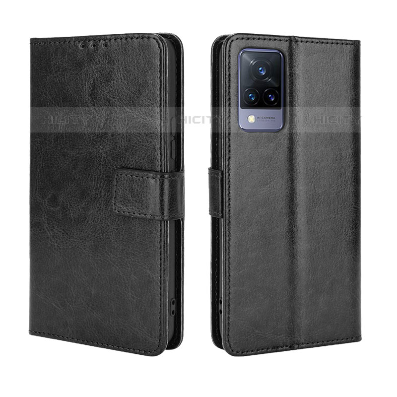 Coque Portefeuille Livre Cuir Etui Clapet BY5 pour Vivo V21s 5G Plus