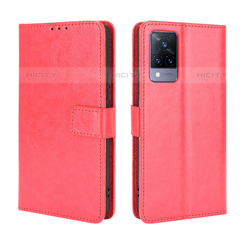 Coque Portefeuille Livre Cuir Etui Clapet BY5 pour Vivo V21s 5G Plus