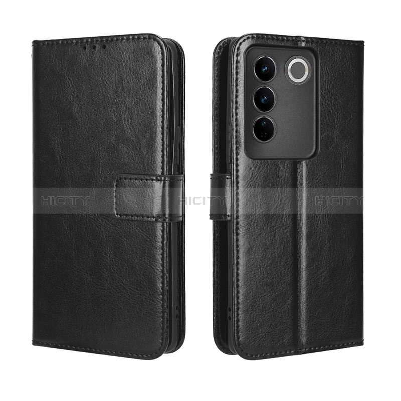 Coque Portefeuille Livre Cuir Etui Clapet BY5 pour Vivo V27 5G Plus