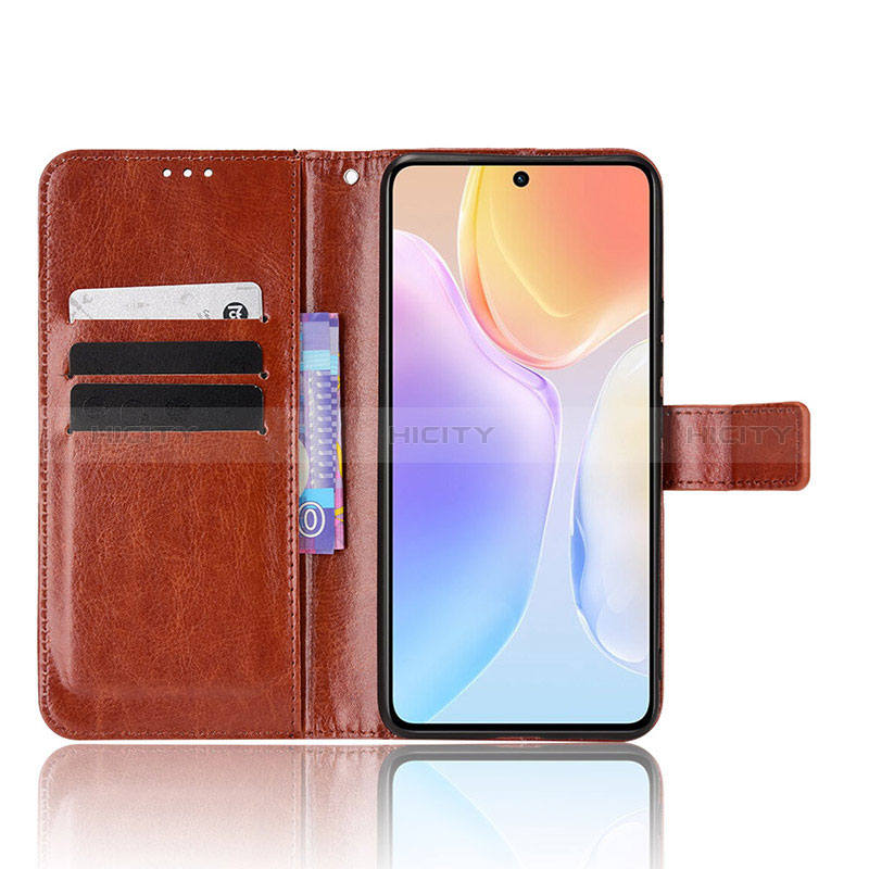 Coque Portefeuille Livre Cuir Etui Clapet BY5 pour Vivo X70 5G Plus